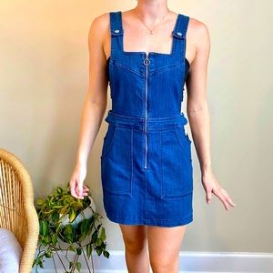 Denim Overall Dress